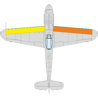 Bf 109G wings leading edge wavy lines