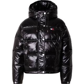 Shiny Hooded Puffer Jacket