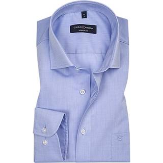 CasaModa Herren Hemd blau meliert