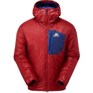 Mountain Equipment Oreus Hooded Jacket Syntetisk jakke Herrer størrelse XL farve rød