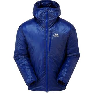 Mountain Equipment Oreus Hooded Jacket Syntetisk jakke Herrer størrelse S farve blå
