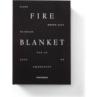 Printworks - Fire Blanket, Black - Andet tilbehør - Sort