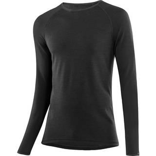 Löffler Shirt L/S Transtex Merino Merino undertøj Herrer størrelse 54 farve sort