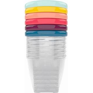 Babymoov Bowls Multicolor skål med låg 6x250 ml - 6x250 ml