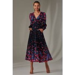 Jolie Moi Jolie Moi Dalia Symmetrisk Tryk Lace Maxikjole - EU 46 (UK 18)