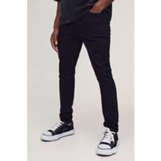 Mens True Black Skinny Stretch Jean
