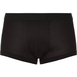 Zimmerli Herren Pants schwarz Sea Island Baumwolle unifarben