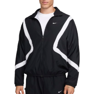 Vævet Nike Icon-basketballjakke til mænd - sort - XXL Tall