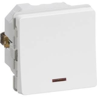 LK FUGA timer 8 A 1 modul, hvid
