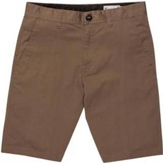 Volcom Frckn Mdn Strch 21 Shorts - 26 - mushroom