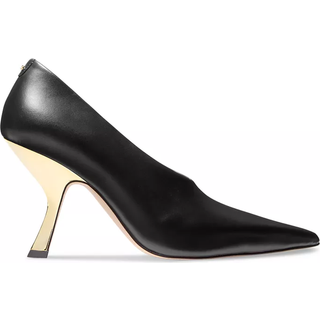 MK Luna Leather Pump - Black - Michael Kors - EU 38