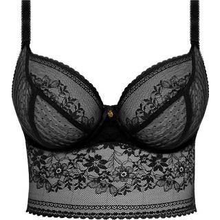 Freya Sydnie Underwired Longline Bra - Black - E 80 * Kampagne *