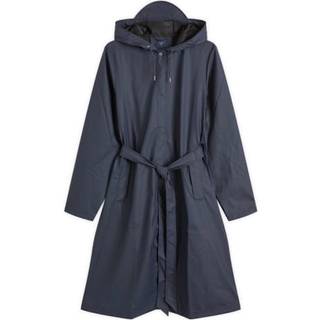 Rains A-Line Longer W Jacket - Navy
