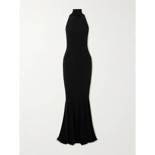 Norma Kamali Fishtail gown - black - XL