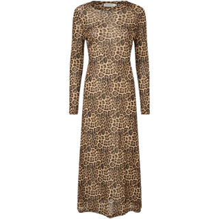 Lollys Laundry Kjole - Logan Maxi - Leopard Print