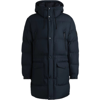 BOSS Black Herren Jacken blau unifarben