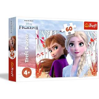 Trefl Puzzle - Frozen - The enchanted world of Anna and Elsa (60 pieces) Floor