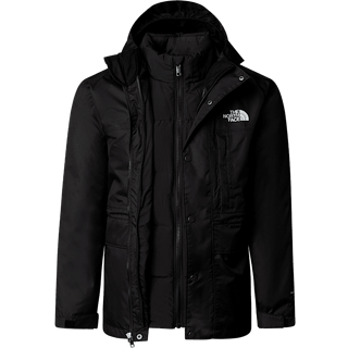The North Face Teen's North Down Triclimate 3 i 1-jakke Børn størrelse L farve sort