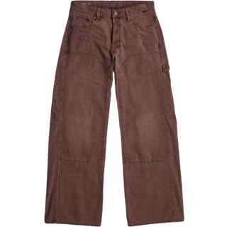 Bowey 3D Carpenter Loose Jeans - Brown - Women
