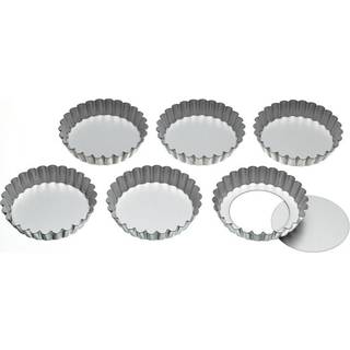 Sæt med 6 minitærteforme - Kitchen Craft