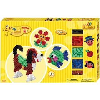 Hama Maxi Perler - Gaveæske - Fisk og Hund