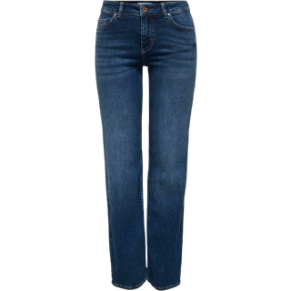 Onlblush Mellemhøj Talje Straight Fit Jeans