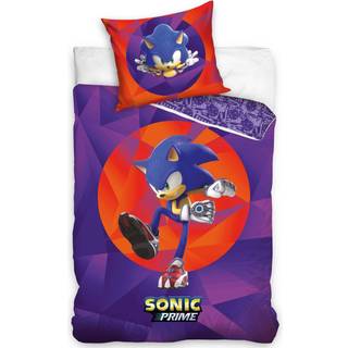 Sonic Prime Sengetøj 150 x 210 cm - 100 procent bomuld
