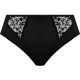 Elomi Zarla High Leg Brief - Black - 4XL