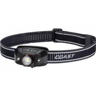 Coast FLX40R Genopladelig pandelampe med tre-farvet lys 800 lumen