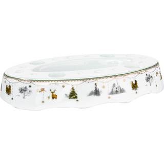 Wik & Walsøe Julemorgen Story Lysestage - Adventsstager Hvid - 61500