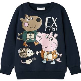 NAME IT Gurli Gris Sweatshirt Osgar Dark Sapphire