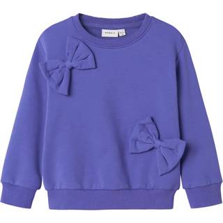 NAME IT Sløjfe Sweatshirt Rubow Purple Opulence
