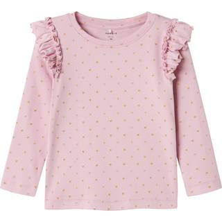 Name It Corsage Guldhjerter Top