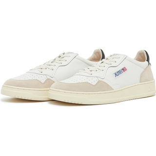 Autry Medalist Low Sneaker White/Black