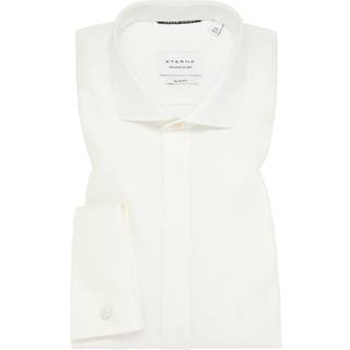 SLIM FIT Cover Shirt in beige plain