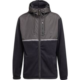 Billabong Boundary Lite Zip Fleecejakke Herrer størrelse XL farve sort