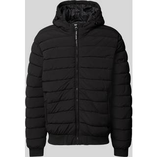 Pepe Jeanstil mænd. PM403026 Vandtæt quiltet dunjakke, sort (M), Casual, Polyester, Bæredygtig