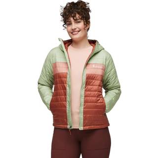 Cotopaxi Women's Capa Insulated Hooded Jacket Green Tea/Faded Brick, S
