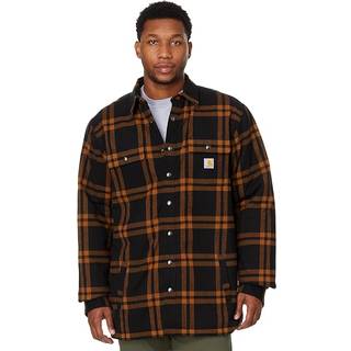Carhartt Roane Skjortejakke med hætte, Herre, Black, S -