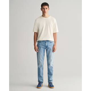 GANT Herre Slim fit jeans (44/34) LIGHT Blå VINTAGE