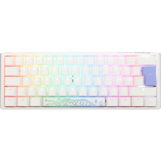 Ducky One 3 - Classic Pure White Nordic - Mini 60% - Cherry Brown -> Forventet levering: 1-2 hverdage