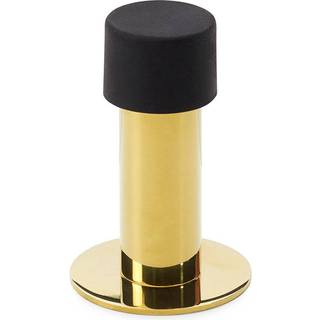 Habo 2893 dørstopper, messing, Ø22 x 75 mm