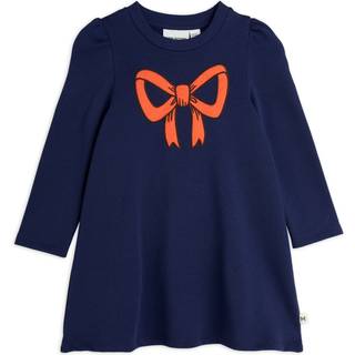 Mini Rodini Bue Sweatkjole Blue 104/110 cm  Blå  104/110 cm  kvinde