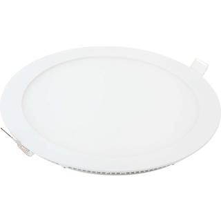12W LED Premium Panel - 6400K, Rund - Kulør : Kold