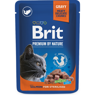 Vådfoder i sovs m. laks (På lager i butik)