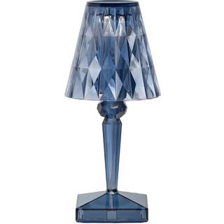 Kartell LED-bordlampe Batteri, 30 cm, himmelblå, IP54