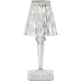 Kartell Battery Bordlampe Bærbar - Bærbare lamper Genanvendt Pmma Crystal - G9140B4