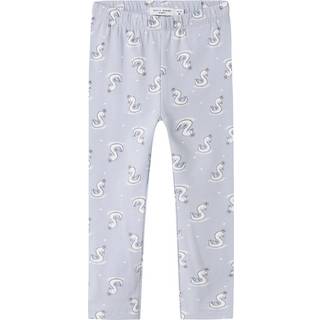 Name It Icelandic Blue Swans Sweat Leggings