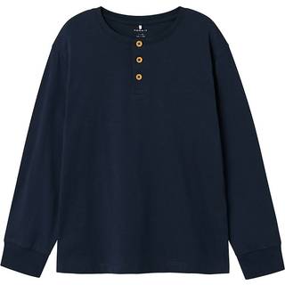 NAME IT Langærmet Bluse Steffen Navy Blazer