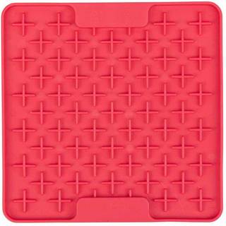 LickiMat Classic Buddy Rød - 20x20 cm